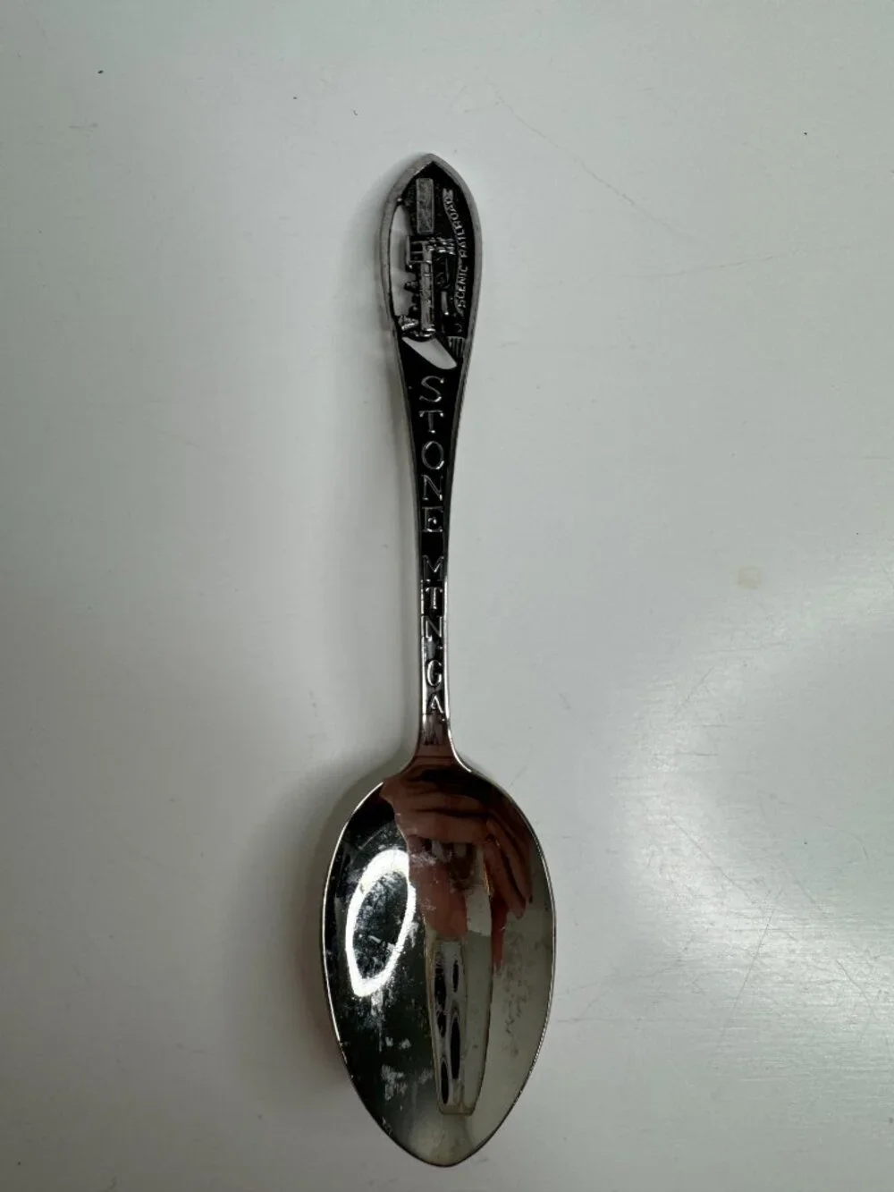 Set of Vintage Souvenir Novely Spoons Stone Mountain Georgia Frankfurt Undergrou